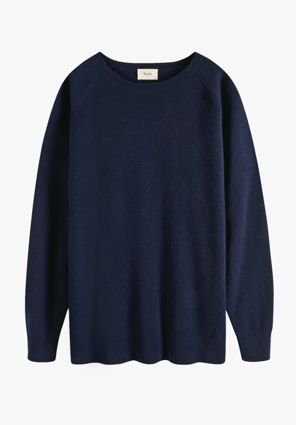 hush Jumpers & Cardigans|Cashmere Boyfriend Jumper Midnight Navy