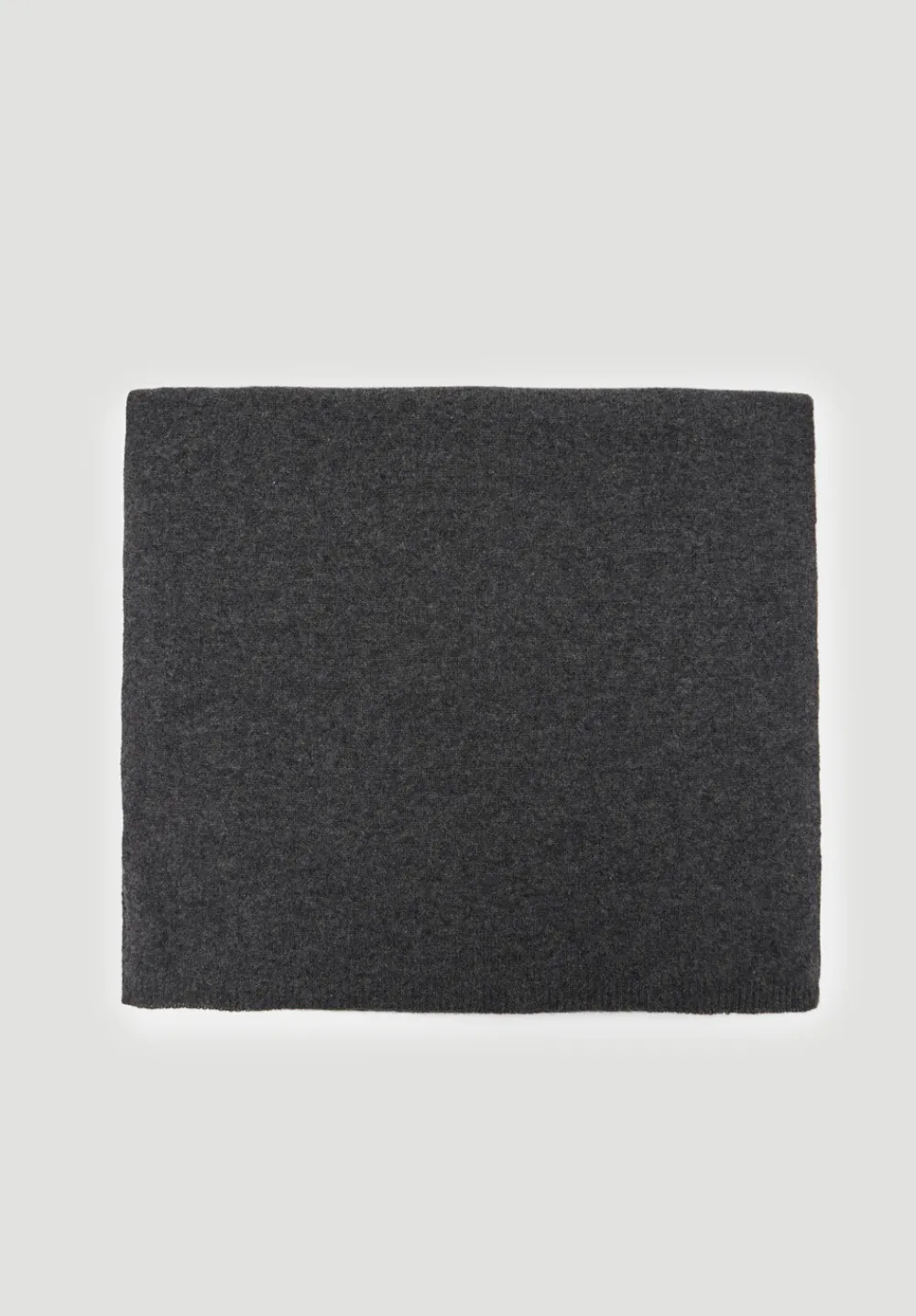 hush Scarves|Cashmere Scarf Charcoal Marl
