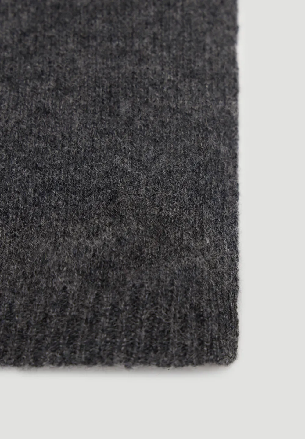 hush Scarves|Cashmere Scarf Charcoal Marl