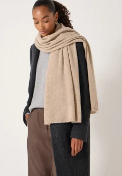 hush Scarves|Cashmere Scarf Oatmeal Beige