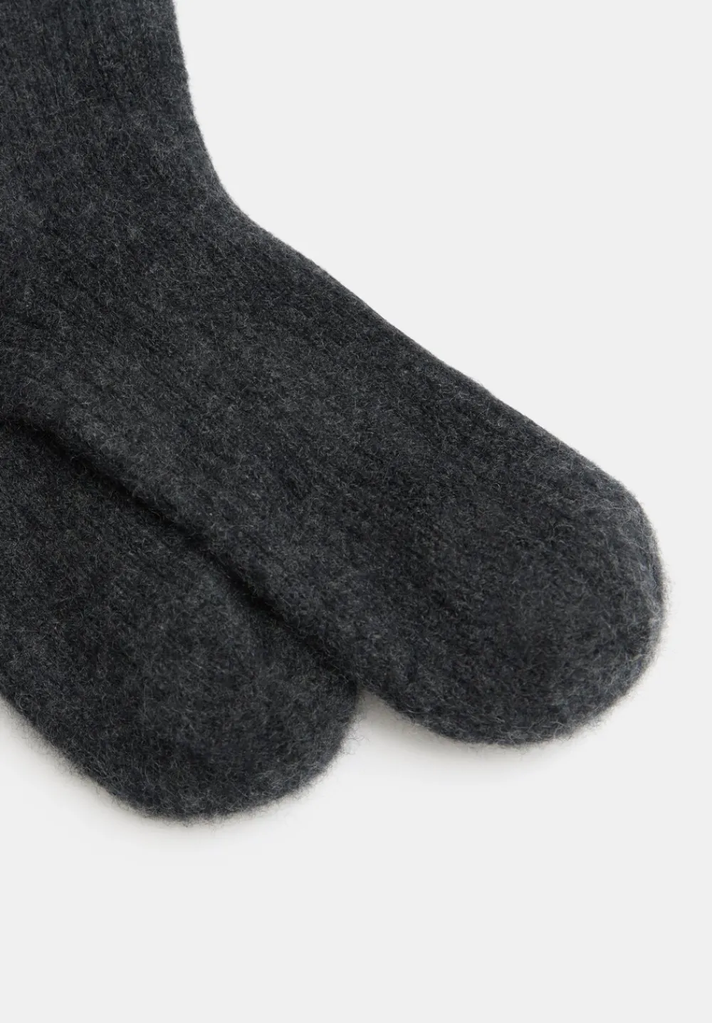 hush Socks & Tights|Cashmere Socks Charcoal Grey Marl