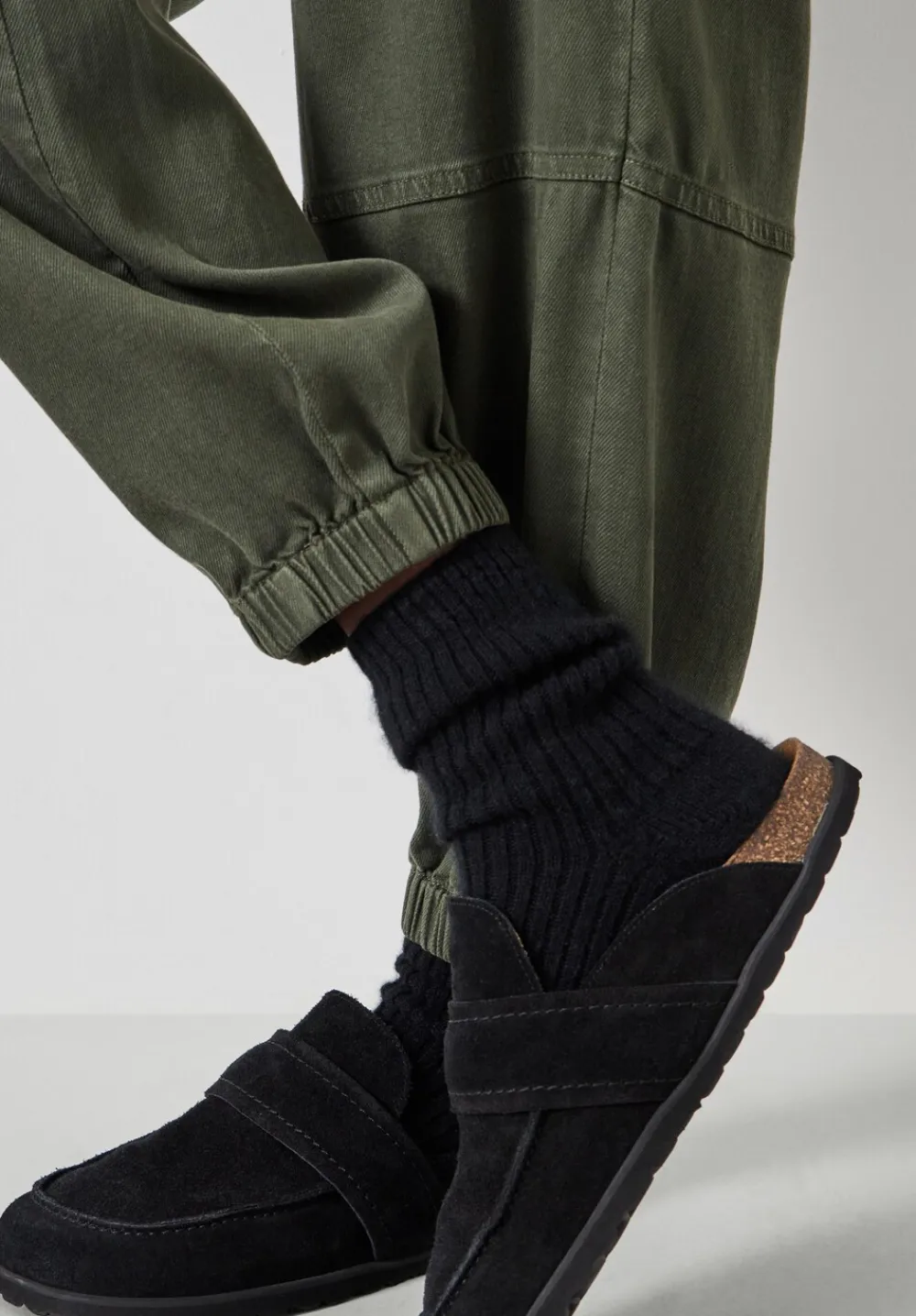 hush Socks & Tights|Cashmere Socks Black