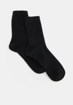 hush Socks & Tights|Cashmere Socks Black