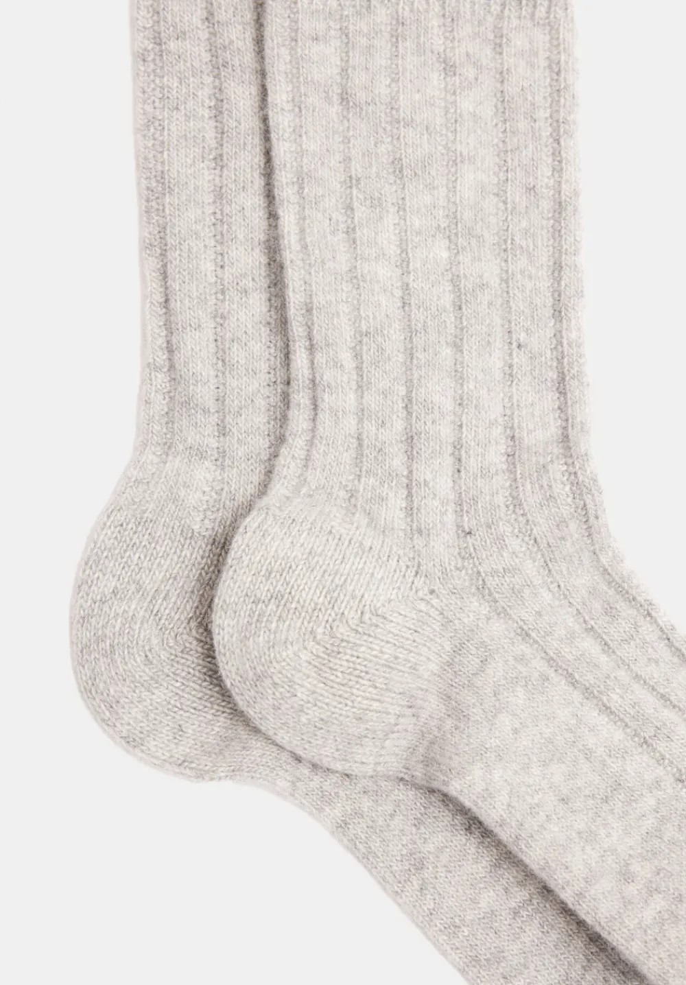 hush Socks & Tights|Cashmere Socks Grey