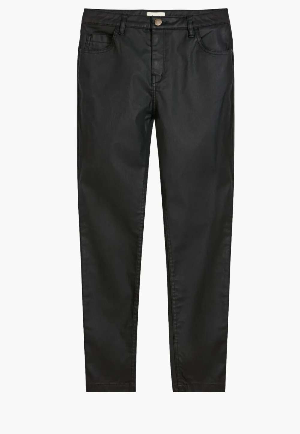 hush Jeans|Coated Jeans Black