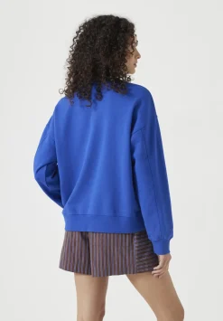 hush Sweatshirts & Hoodies|Collegiate 03 Graphic Sweatshirt Bright Blue