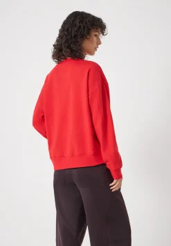 hush Sweatshirts & Hoodies|Collegiate 03 Graphic Sweatshirt Bright Red