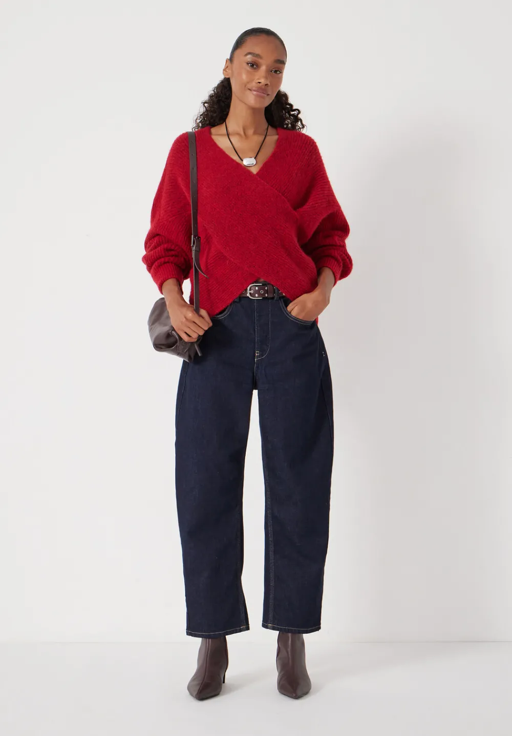 hush Jeans|Trousers|Cordelia Barrel Leg Jeans Rinse wash