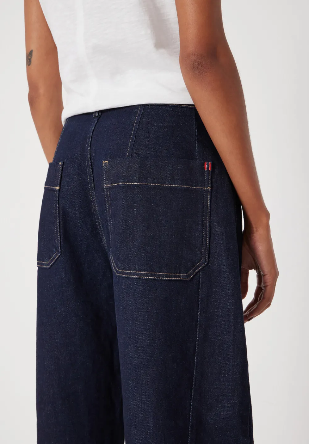 hush Jeans|Trousers|Cordelia Barrel Leg Jeans Rinse wash