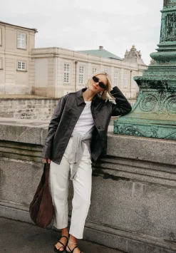 hush Jeans|Trousers|Cordelia Barrel Leg Jeans White