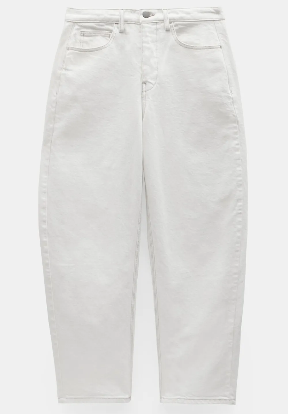 hush Jeans|Trousers|Cordelia Barrel Leg Jeans White