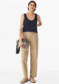hush Tops & T-Shirts|Cotton Slub Tank Top Midnight