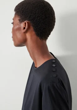 hush Dresses|Cristina Utility Maxi Dress Black