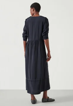 hush Dresses|Cristina Utility Maxi Dress Black