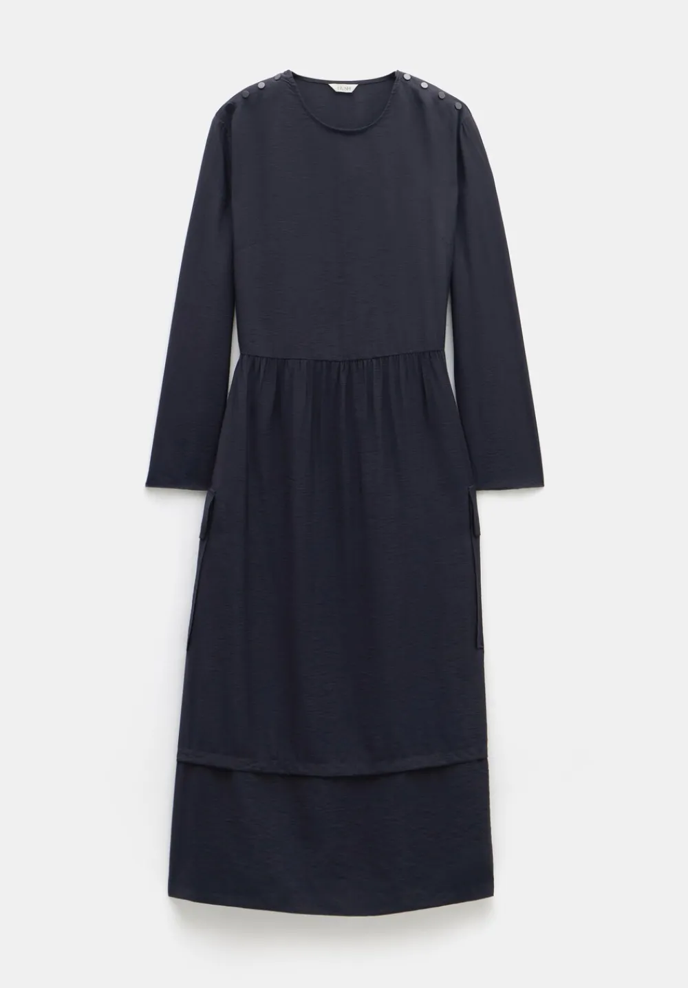 hush Dresses|Cristina Utility Maxi Dress Black
