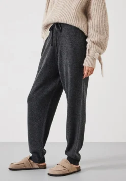 hush Joggers & Leggings|Trousers|Daisy Merino Wool Jogger Charcoal Grey Marl
