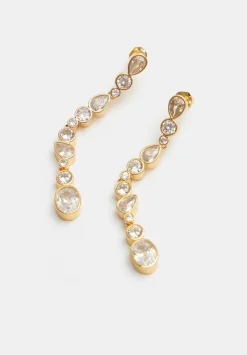 hush Jewellery|Daniella Drop Earrings Gold
