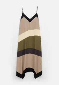 hush Dresses|Diana Slip Dress Whitecap Gray