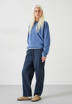 hush Trousers|Eleanor relaxed Trousers Dark Navy