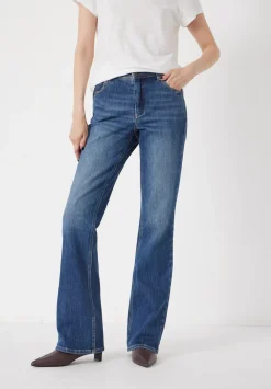 hush Jeans|Eliana Mid Rise Bootcut Jeans Mid Authentic Blue