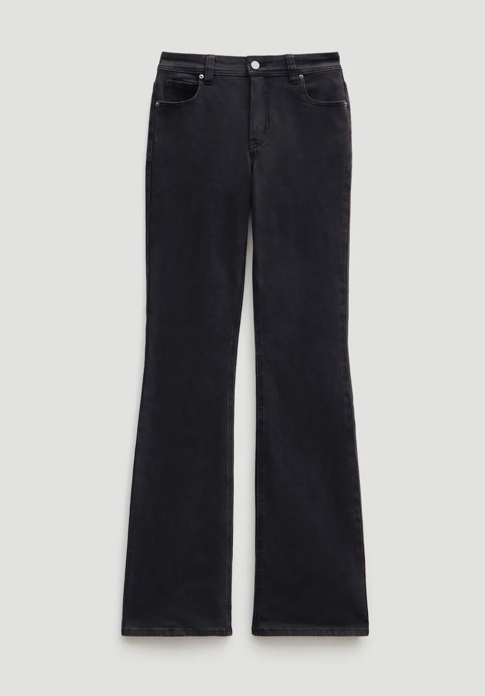 hush Jeans|Eliana Mid Rise Bootcut Jeans Black