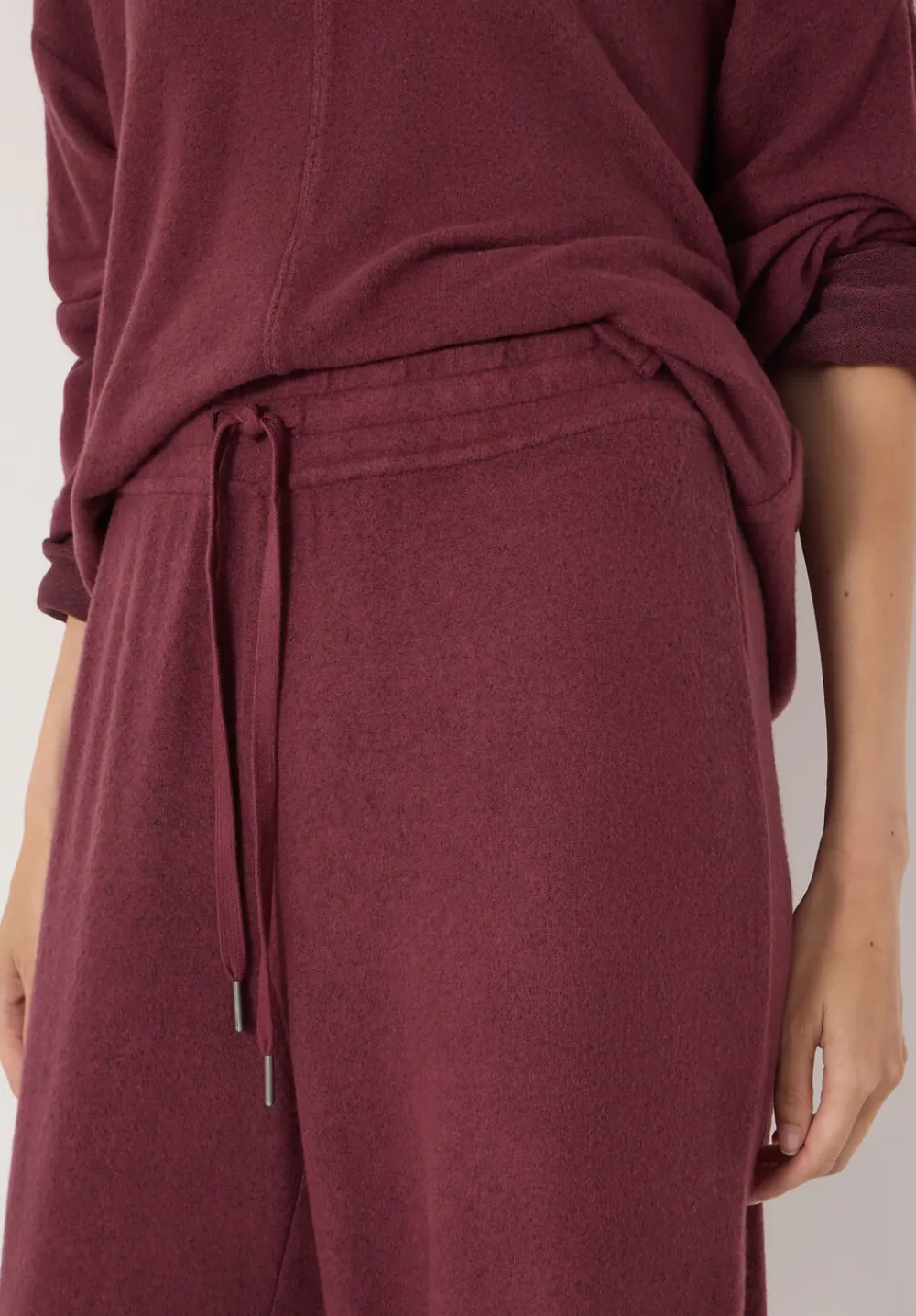 hush Pyjamas & Nightwear|Elle Supersoft Joggers Burgundy Purple