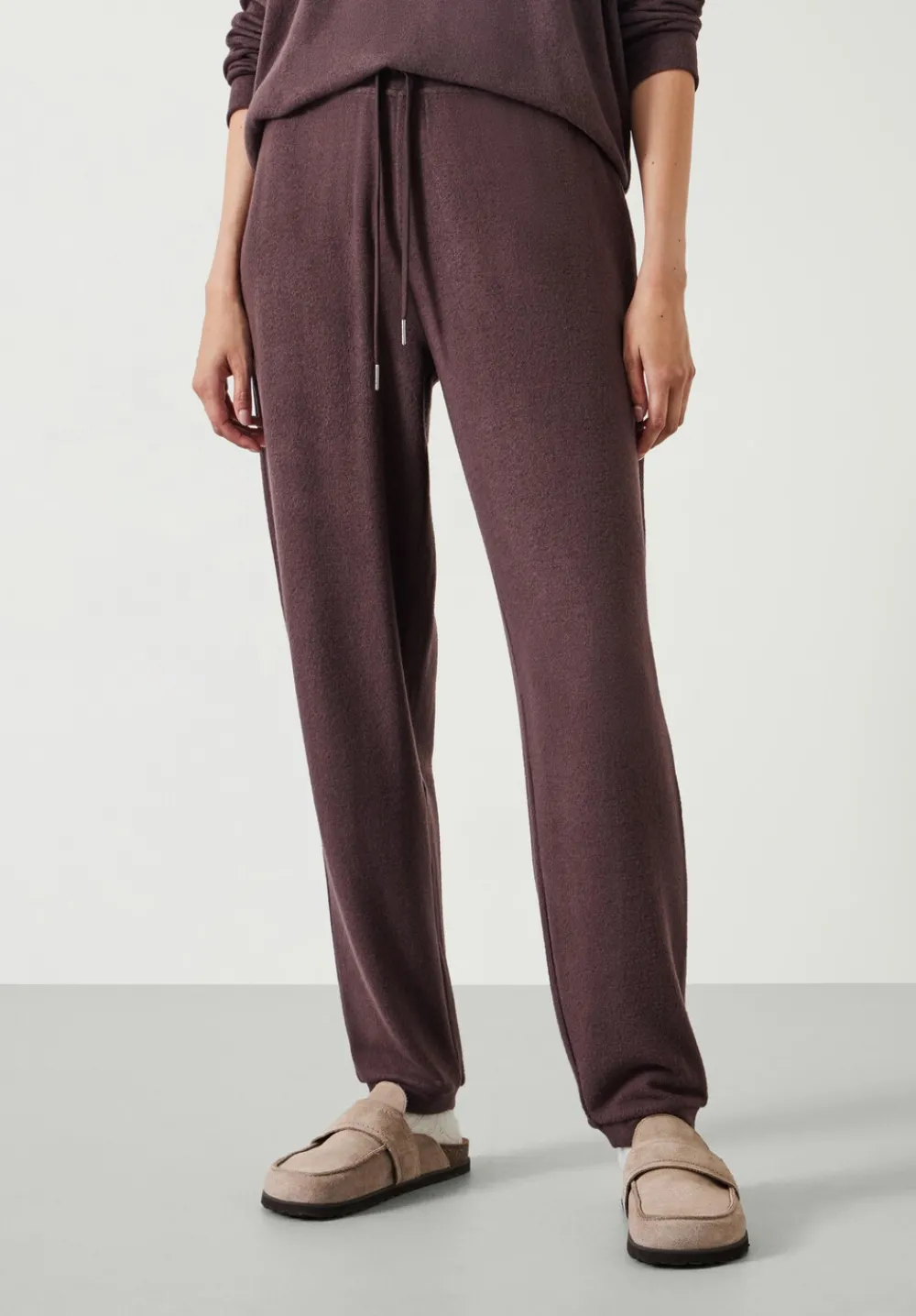 hush Joggers & Leggings|Trousers|Elle Supersoft Joggers Chocolate brown