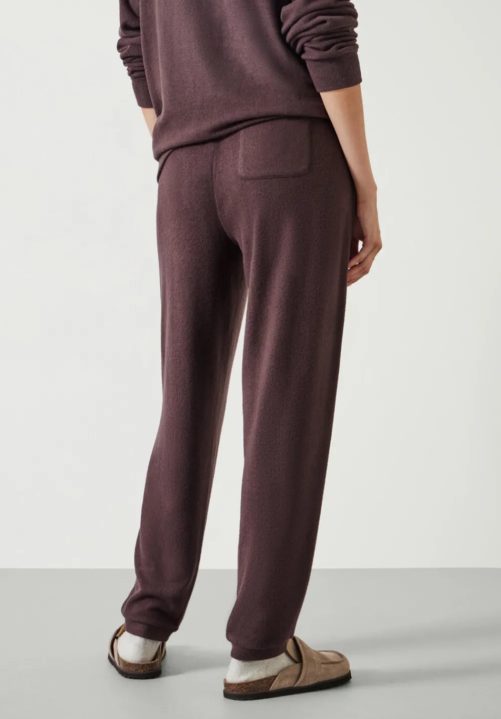 hush Joggers & Leggings|Trousers|Elle Supersoft Joggers Chocolate brown