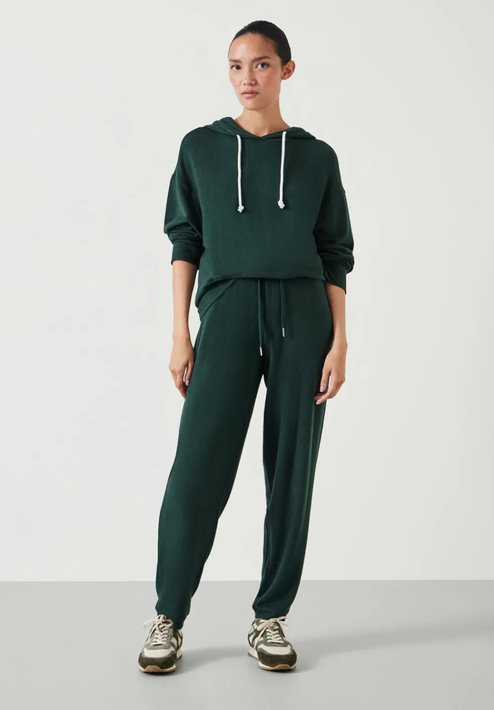 hush Joggers & Leggings|Trousers|Elle Supersoft Joggers Deep Green