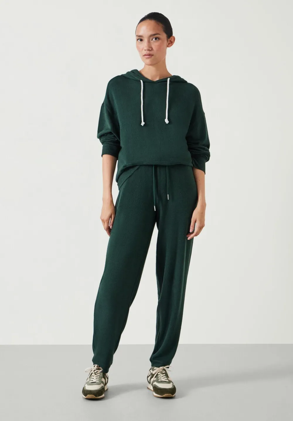 hush Joggers & Leggings|Trousers|Elle Supersoft Joggers Deep Green