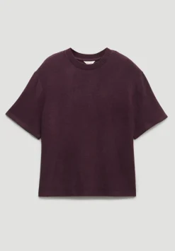 hush Tops & T-Shirts|Elle Supersoft T-Shirt Plum Purple