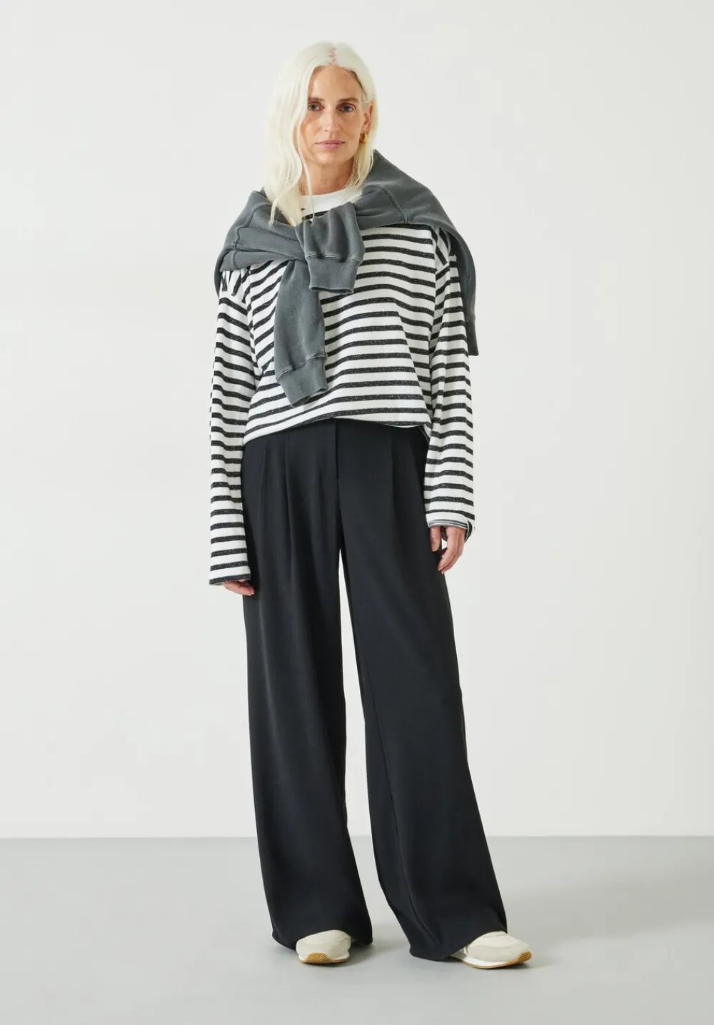hush Trousers|Ellis High Waist Trousers Black