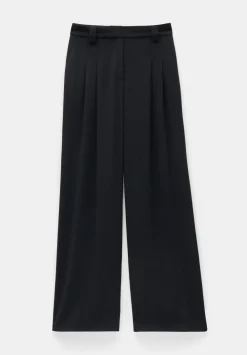 hush Trousers|Ellis High Waist Trousers Black