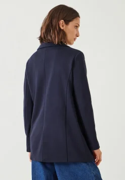hush Jackets & Coats|Emery Jersey Blazer Navy