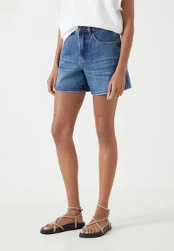 hush Shorts|Essential Denim Shorts Light Blue Authentic