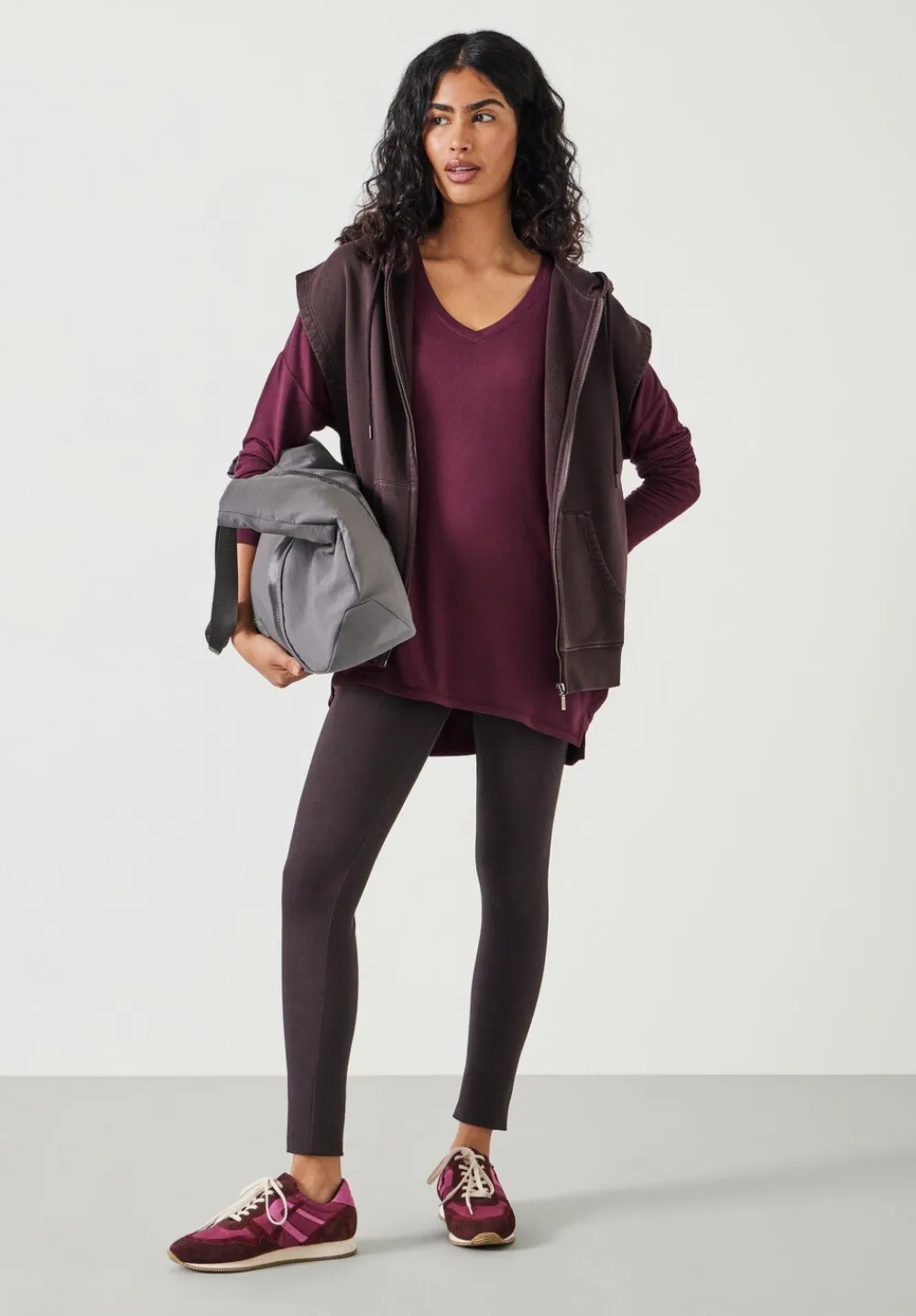 hush Joggers & Leggings|Trousers|Essential Leggings Chocolate brown