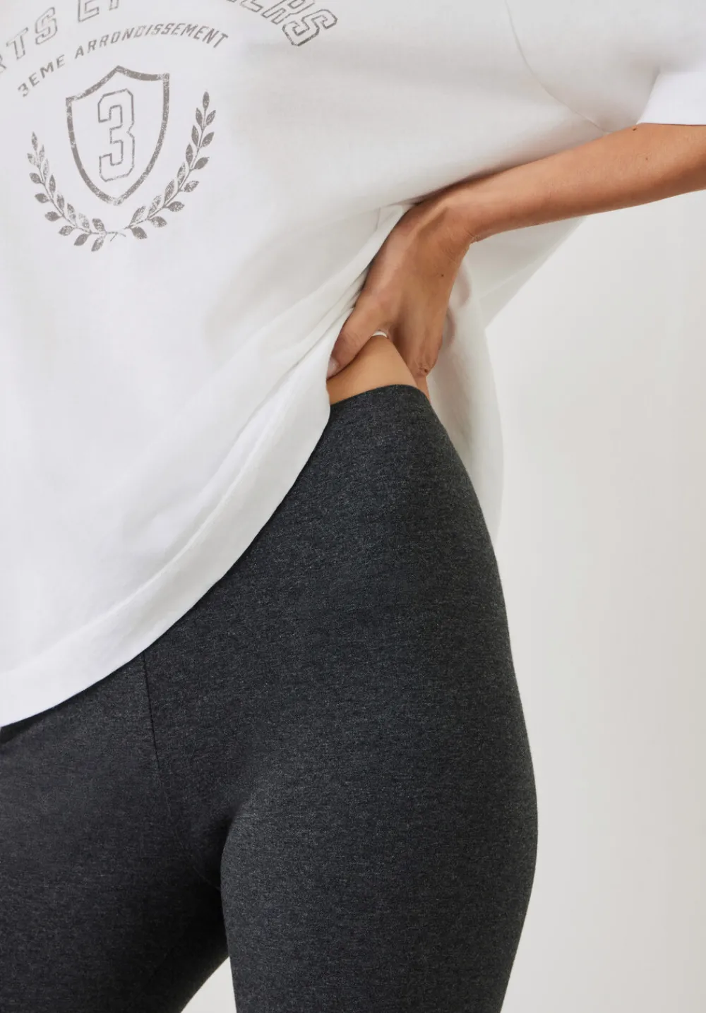 hush Trousers|Joggers & Leggings|Essential Leggings Charcoal Grey