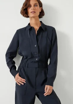hush Jumpsuits|Feyre Utility Jumpsuit Washed Black