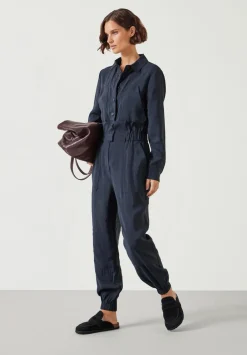hush Jumpsuits|Feyre Utility Jumpsuit Washed Black