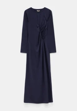 hush Dresses|Frankie Gather Maxi Dress Navy