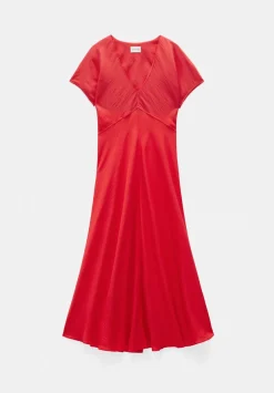 hush Dresses|Grace Air Flow V-Neck Maxi Dress True Red