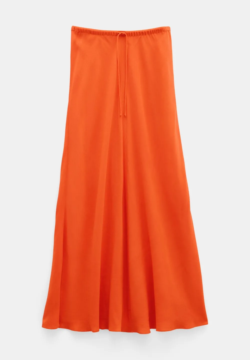 hush Skirts|Hanna Maxi Skirt Orange Red