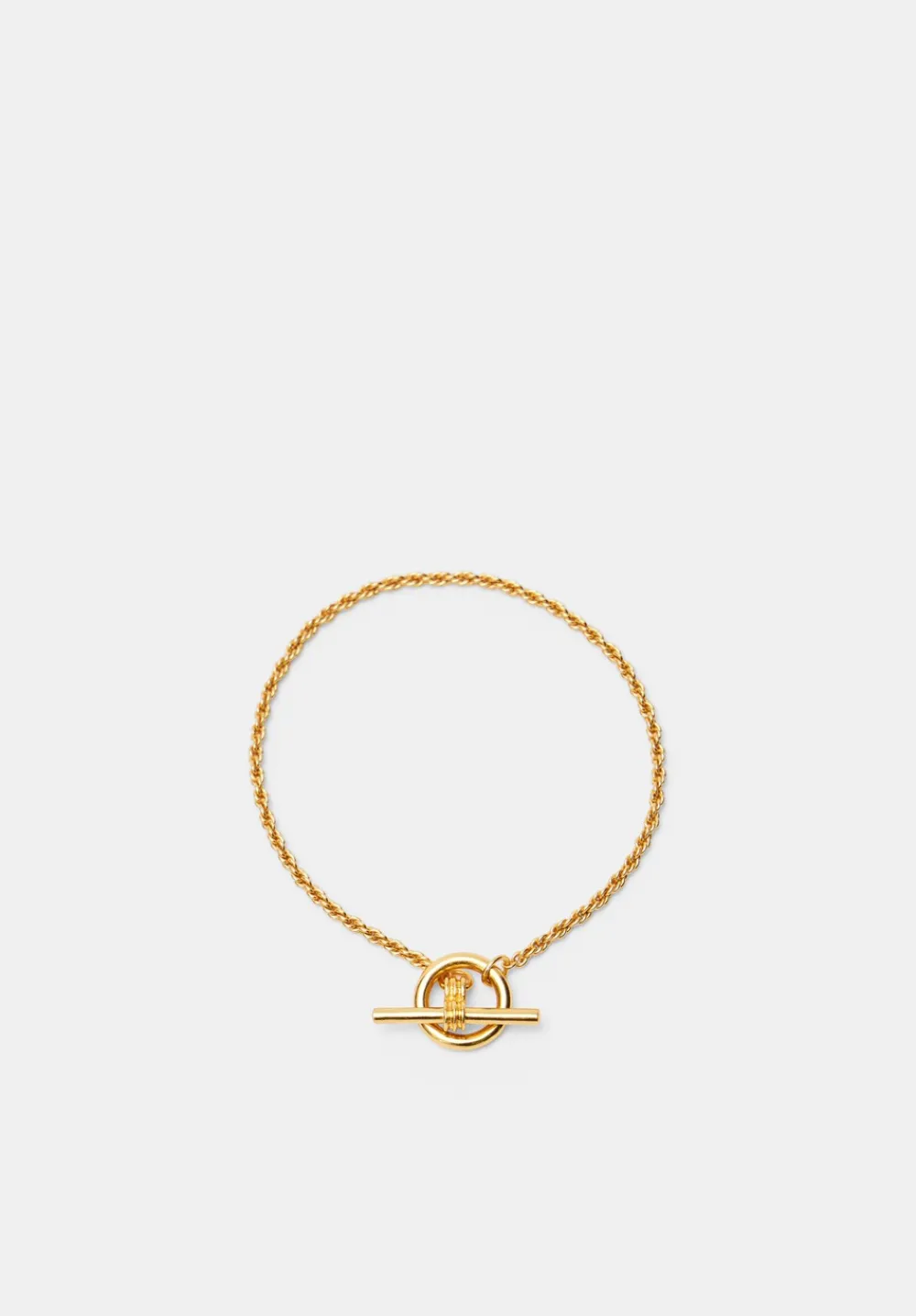 hush Jewellery|Harlow T Bar Bracelet Gold