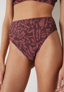 hush Swimwear & Beachwear|Harper High Waisted Bikini Bottoms Sunbaked Animal