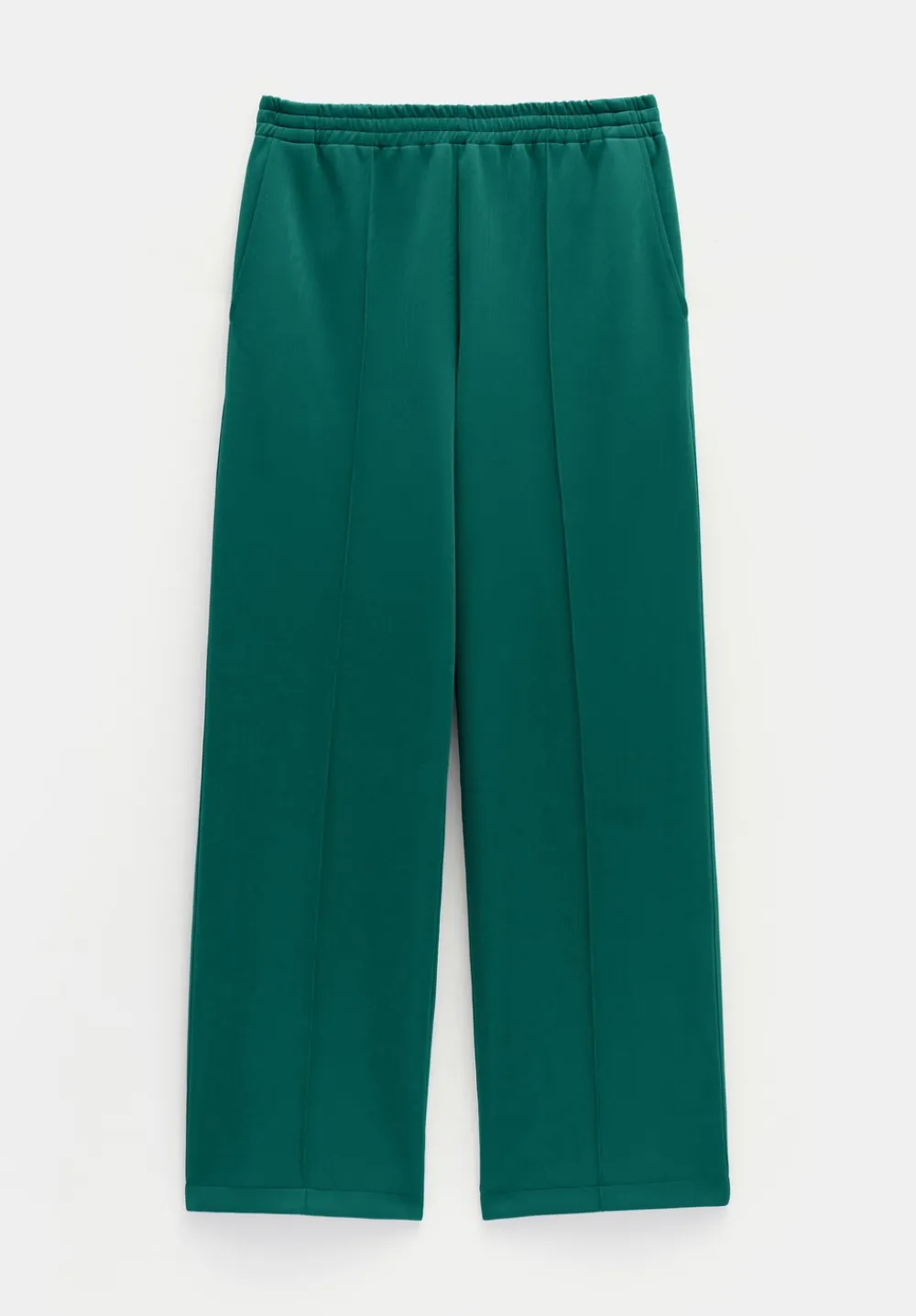 hush Joggers & Leggings|Trousers|Harrison Pintuck Joggers Dark Green