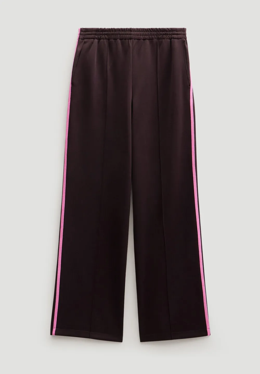 hush Joggers & Leggings|Trousers|Harrison Side Stripe Joggers Plum Purple