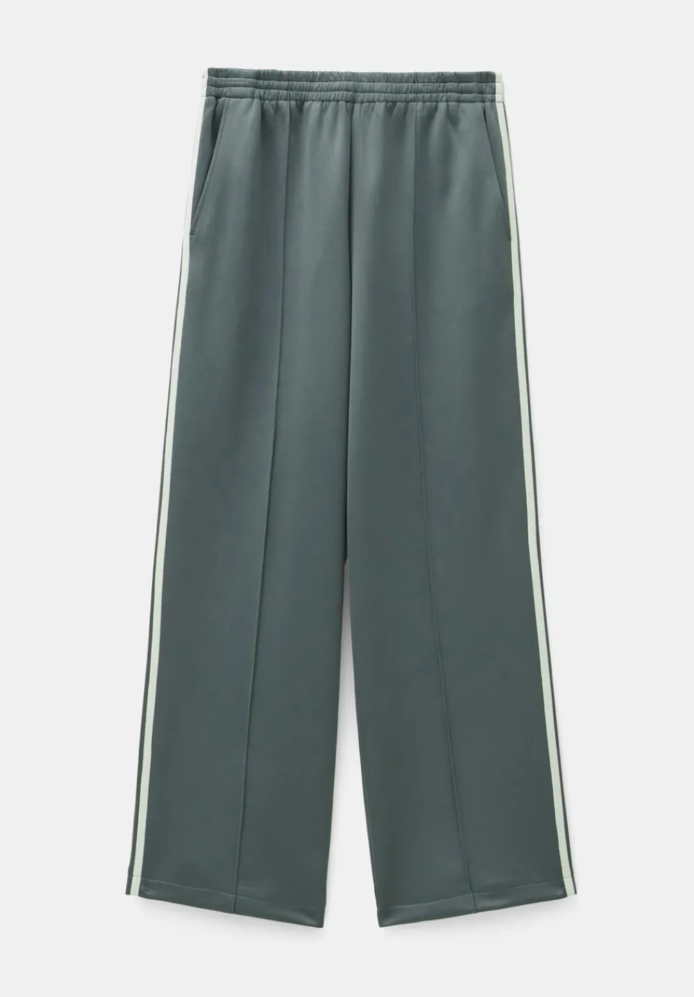 hush Joggers & Leggings|Trousers|Harrison Side Stripe Joggers Sage Green