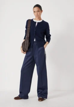 hush Joggers & Leggings|Trousers|Harrison Side Stripe Joggers Midnight Navy