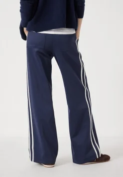 hush Joggers & Leggings|Trousers|Harrison Side Stripe Joggers Midnight Navy