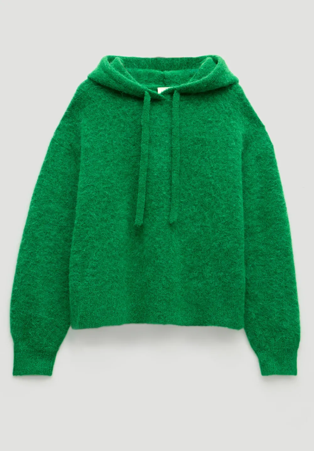 hush Sweatshirts & Hoodies|Jumpers & Cardigans|Hazel Alpaca Wool Hoodie Bright Green